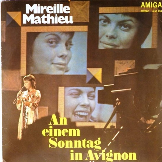 Пластинка Mireille Mathieu An einem Sonntag in Avignon